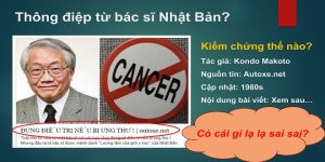 ung thư biết sớm trị lành 1