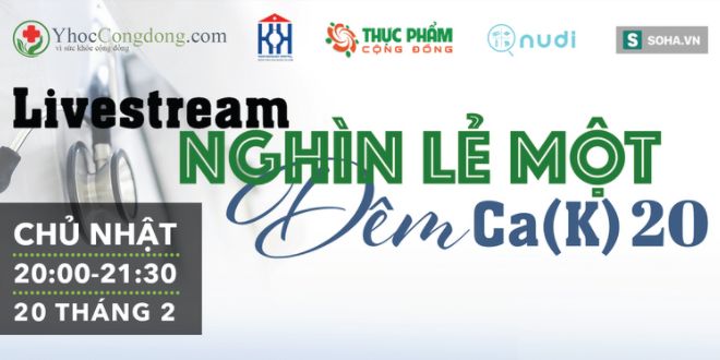 Webinar Tạp kỹ “Nghìn lẻ một đêm Ca (K)” lần 20 – Chăm sóc răng miệng khi điều trị ung thư