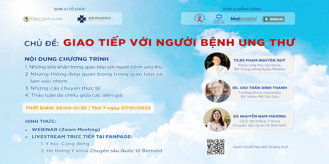 Nghìn lẻ một đêm K lần 29 và Giới thiệu ấn phẩm 31 lưu ý quan trọng khi giao tiếp với người bệnh ung thư