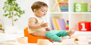 Khi trẻ bị sa trực tràng