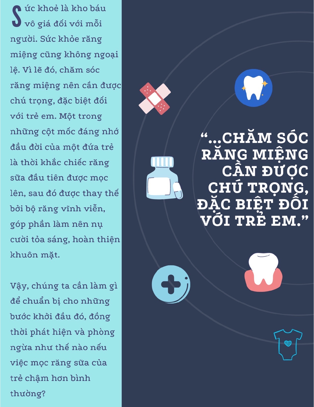 Trẻ chậm mọc răng sữa có đáng lo ngại?