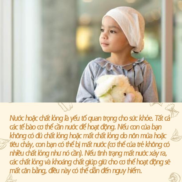 Dưỡng chất cần thiết cho trẻ em ung thư