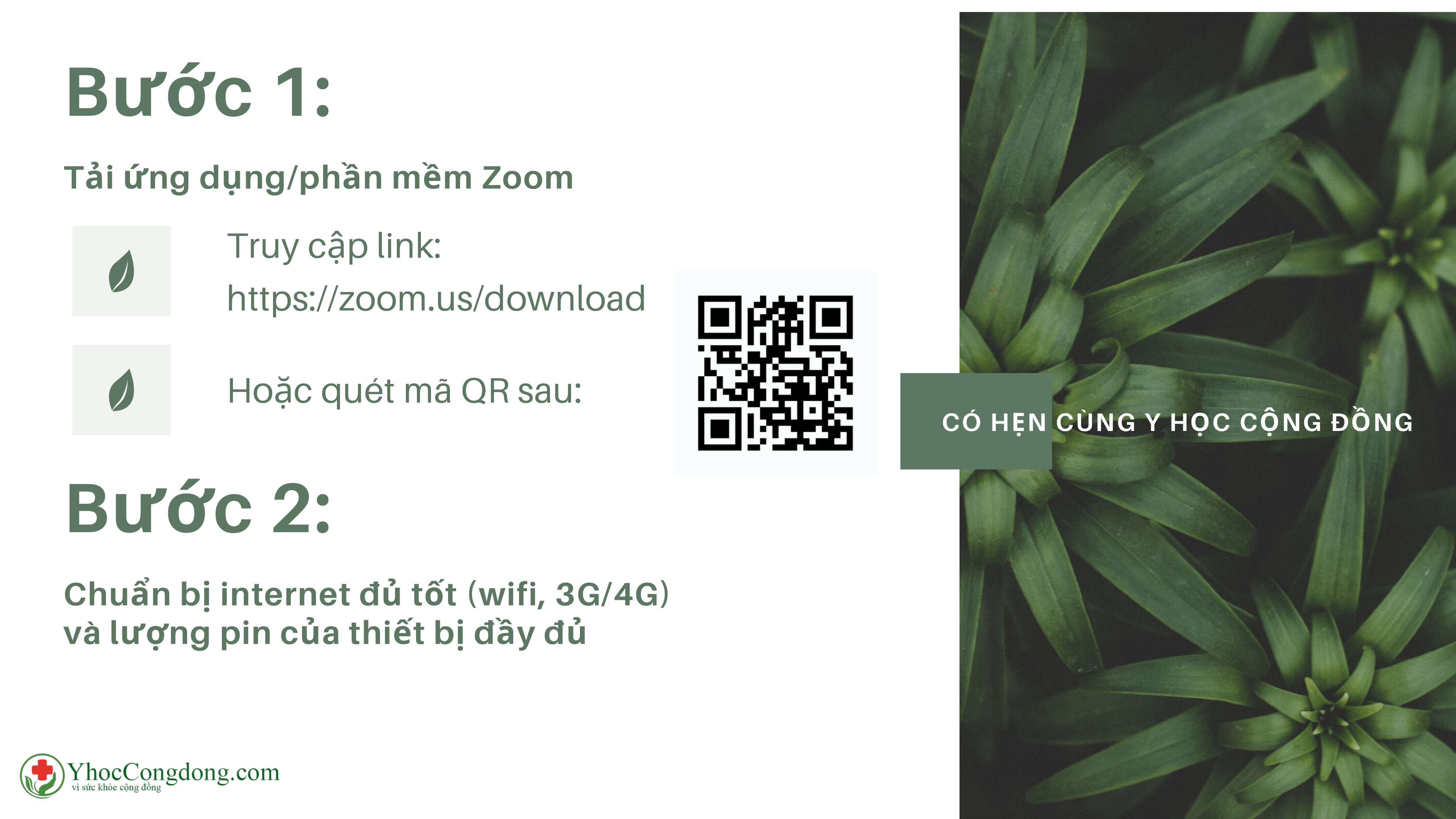 Hướng dẫn tham gia Webinar và Khoá học