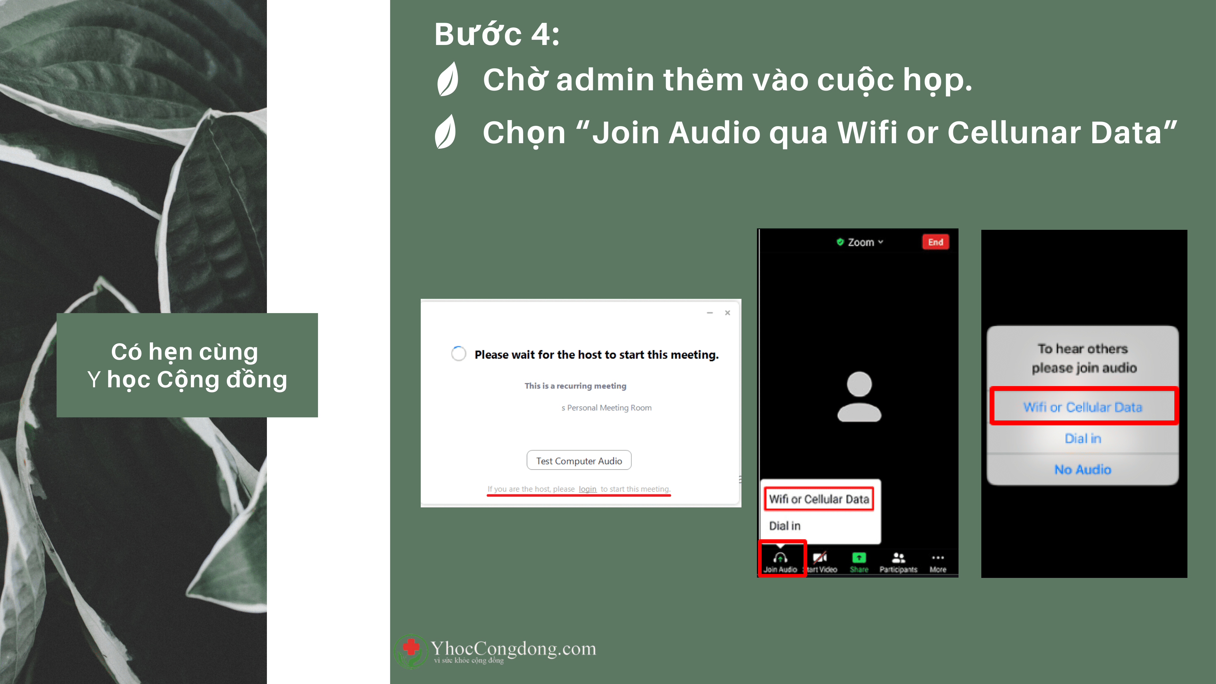 Hướng dẫn tham gia Webinar và Khoá học