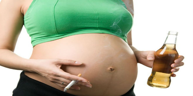 tác hại của thuốc lá, rượu bia, ma túy ở phụ nữ mang thai