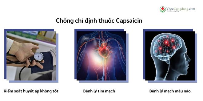 Capsaicin - thông tin cho chuyên viên y tế