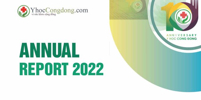 Báo cáo tổng kết năm 2022 - Y Học Cộng Đồng